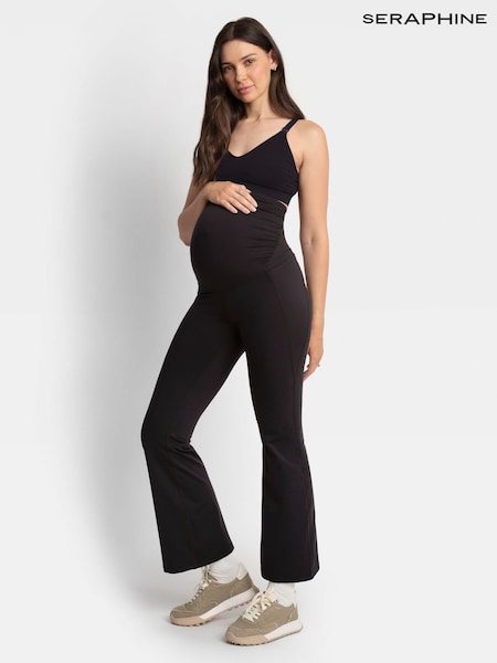 Seraphine Maternity Bootleg Black Leggings (AH4058) | £49