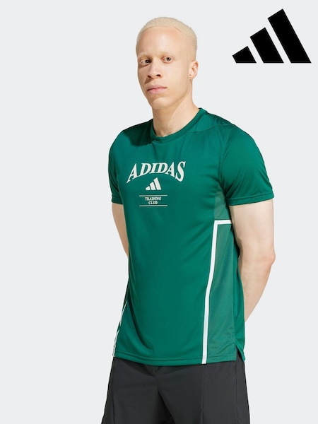 adidas White Designed For Training Legacy T-Shirt (AH4528) | £35