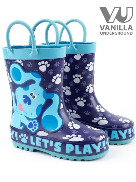 Vanilla Underground Blue Kids Character Wellies (AH4673) | £28