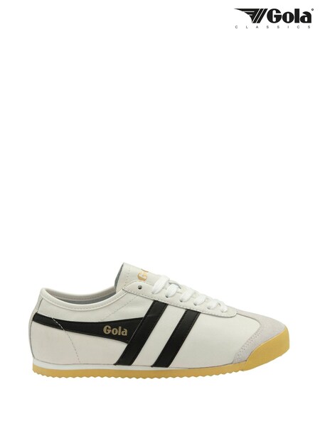 Gola White Ladies Race Leather Lace-Up Trainers (AH4853) | £90