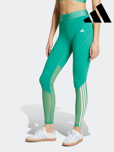 adidas Green Hyperglam Full Length Leggings (AH5337) | £38
