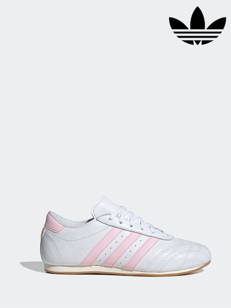 adidas Originals White Chrome Taekwondo Lace Trainers (AH5366) | £75