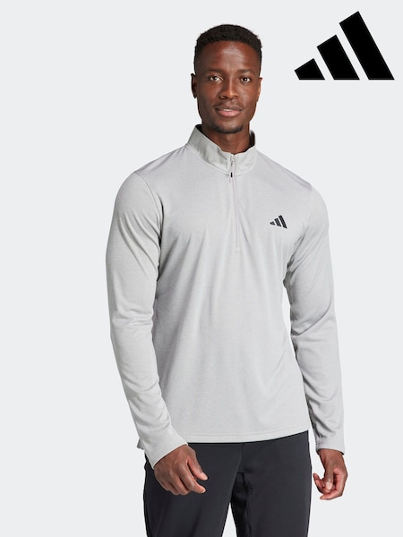 adidas Natural Train Essentials Training Long Sleeve Sweatshirt (AH5798) | £38