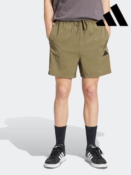adidas Green Essentials 3-Stripes Chelsea Shorts (AH5821) | £23