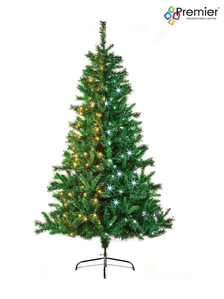 Premier Decorations Ltd 6ft Prelit Arbor Spruce Christmas Tree (AH6295) | £90