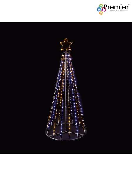 Premier Decorations Ltd 4.6ft Flexi Bright LED Christmas Tree (AH6329) | £40