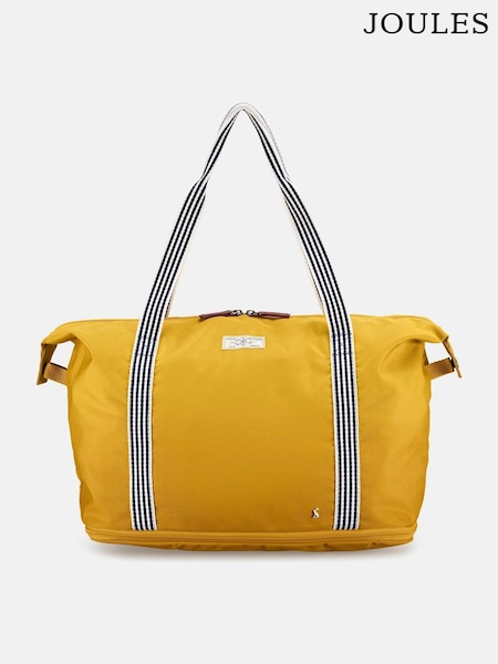 Joules Coast Antique Gold Packaway Duffle Bag (AH6957) | £60