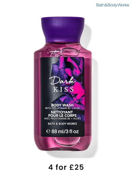 Bath & Body Works Dark Kiss Mini Shower Gel 3.0 fl oz / 88 ml (AH7308) | £9