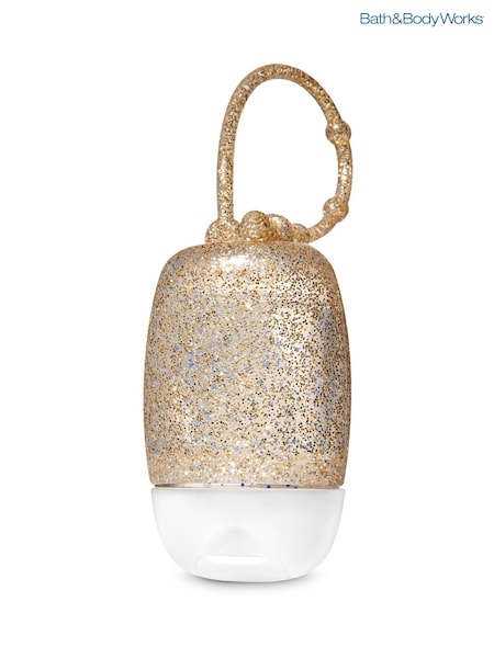 Bath & Body Works Gold Glitter PocketBac Sanitiser Holder (AH7617) | £4