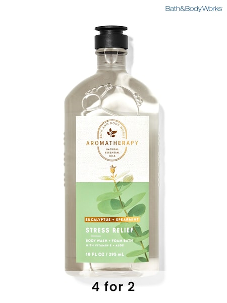 Bath & Body Works Eucalyptus Spearmint Body Wash and Foam Bath 10 fl oz / 295 ml (AH7828) | £16
