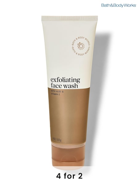 Bath & Body Works Exfoliating Face Wash With Aloe + Vitamin E 4 oz / 113 g (AH7881) | £16