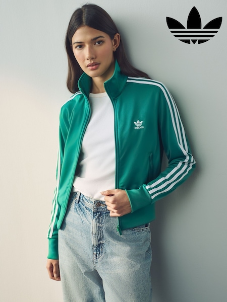 adidas originals Green Bottle Firebird Track Top (AH8037) | £65