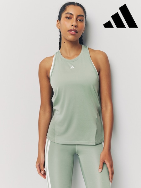 adidas Green Designed For Training vest (AH8046) | £28