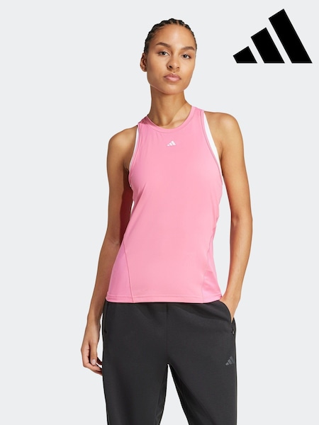 adidas Pink Designed For Training vest (AH8048) | £28