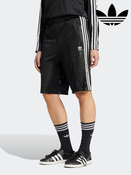 adidas originals Black Firebird Long Shorts (AH8135) | £40