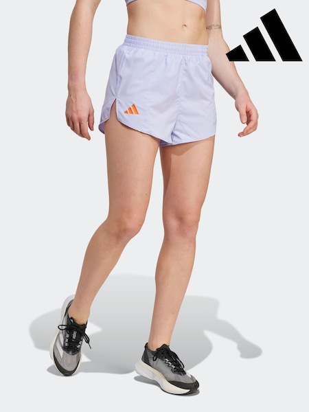 adidas Purple Adizero Shorts (AH8151) | £25