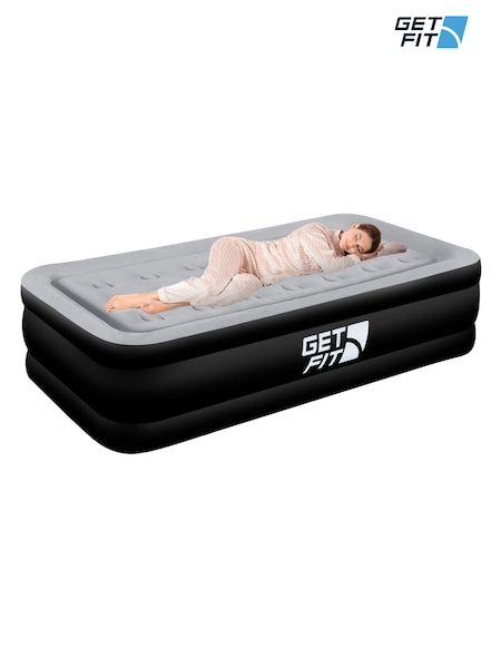 Get Fit Grey Premium Air Bed with Pillows and Built in Pump (AH8208) | £80 - £100