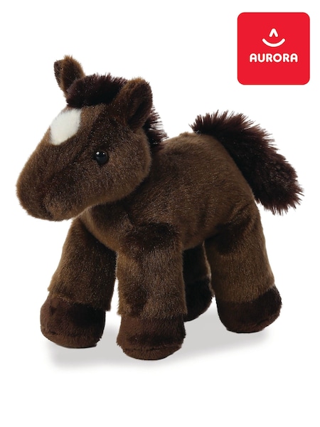 Aurora World Mini Flopsies Chestnut 8 Inch Plush Horse Soft Toy (AH9342) | £12