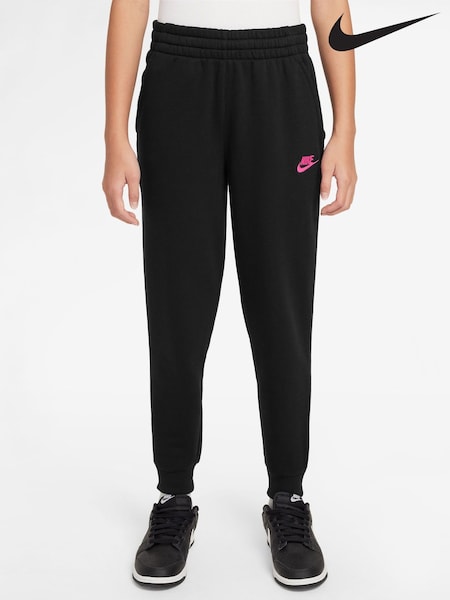 Nike Black Doll Lilac Club Fleece Joggers (AH9630) | £33