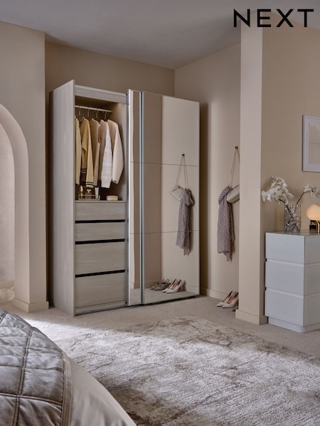 Mirror Sloane Glass 1.5m Sliding Wardrobe (AH9760) | £1,350
