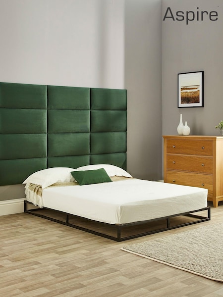 Aspire Furniture Black Loft Metal Bed Frame (AH9873) | £82 - £122