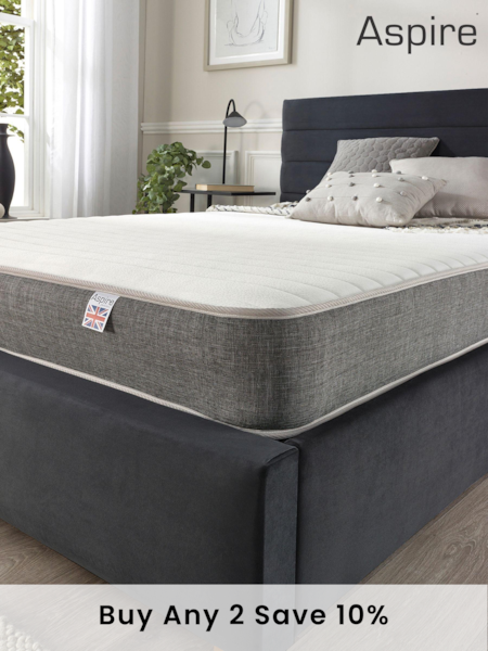 Aspire Furniture Pocket + 3000 Memory Hybrid Mattress (AH9876) | £215 - £365