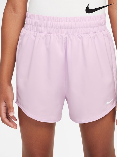 Nike Doll Lilac Dri-FIT One High-Waisted Shorts (AH9898) | £20