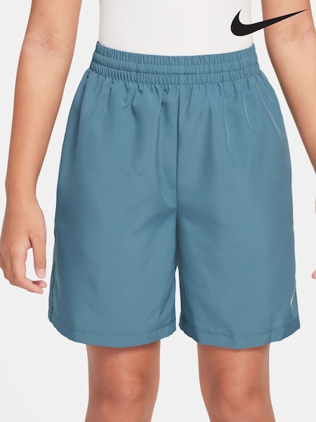 Nike Smokey Blue Dri-FIT Multi Training Shorts (AH9911) | £17