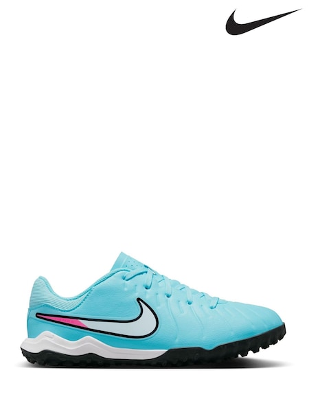 Nike Blue Kids Tiempo Legend 10 Academy Turf Football Boots (AH9912) | £60