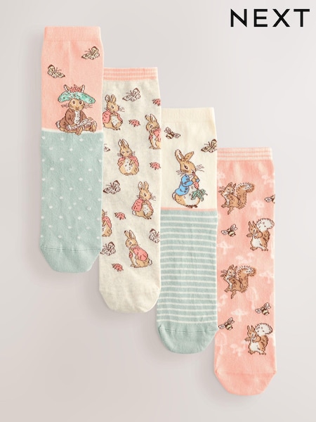 Peter Rabbit Ankle Socks 4 Pack (AJ0029) | £12