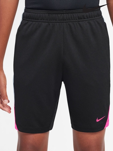 Nike Black Ocean Blue Dri-FIT Strike 24 Shorts (AJ0082) | £28