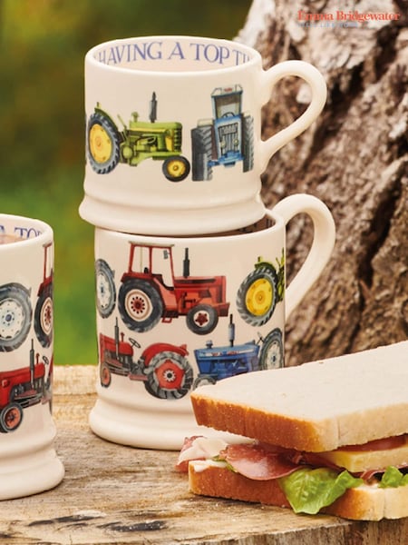 Emma Bridgewater Cream Tractors 1/2 Pint Mug (AJ0184) | £25