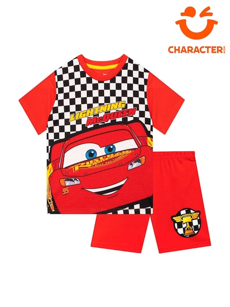 Character Red Disney Cars Short Pyjamas (AJ0467) | £16