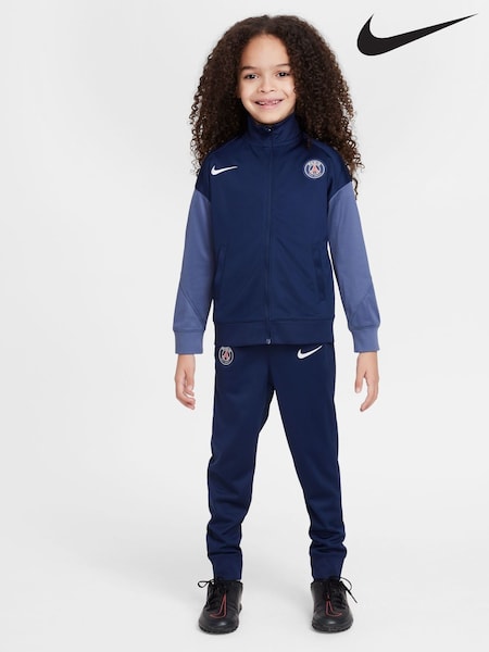 Nike Blue PSG Strike Tracksuit (AJ1166) | £60