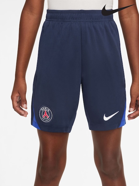 Nike Blue PSG Strike Football Shorts (AJ1190) | £30