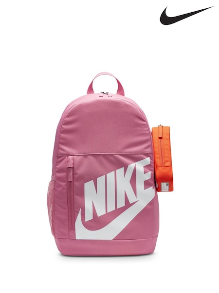 Nike Flamingo Pink Elemental Printed  Bag with Pencil Case (AJ1332) | £33