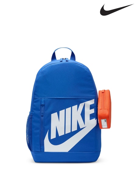Nike Royal Blue Elemental Printed  Bag with Pencil Case (AJ1334) | £33