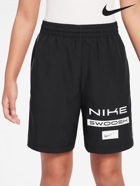 Nike Black Multi Dri-FIT Woven Shorts (AJ1343) | £20