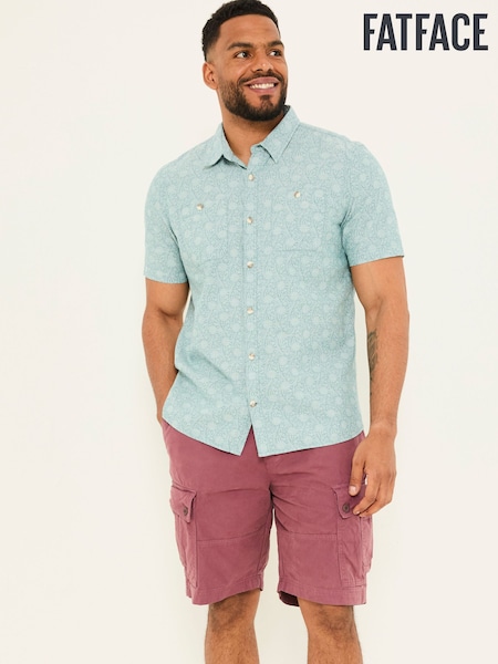 FatFace Breakyard Plum Purple Cargo Shorts (AJ1370) | £49.50