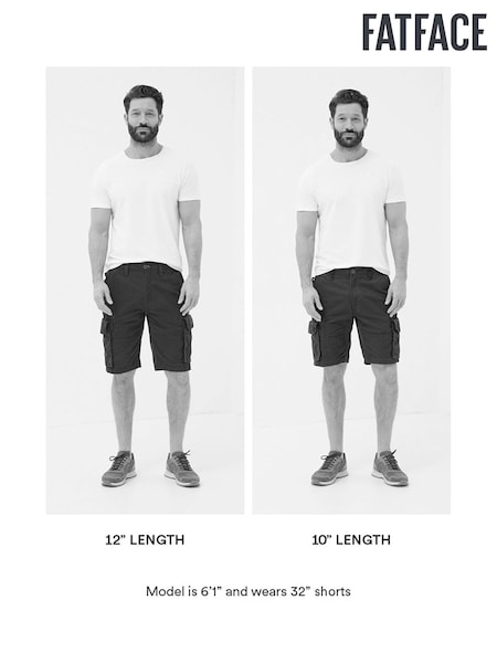 FatFace Bude Stone Cargo Shorts (AJ1392) | £46