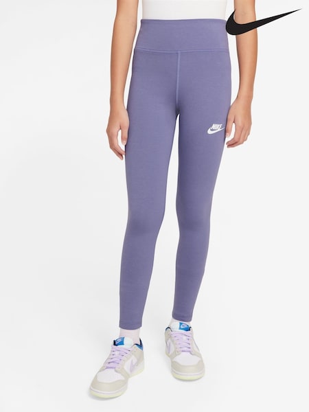 Nike Amethyst Purple High Waisted Leggings (AJ1438) | £25