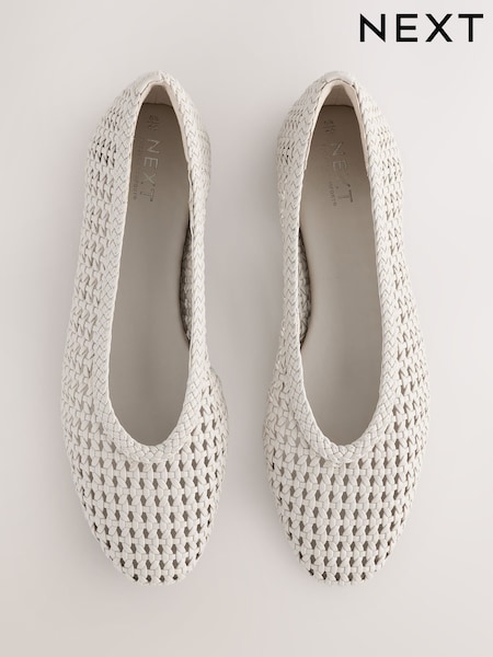 Bone Forever Comfort® Round Toe Weave Ballerinas (AJ1496) | £39