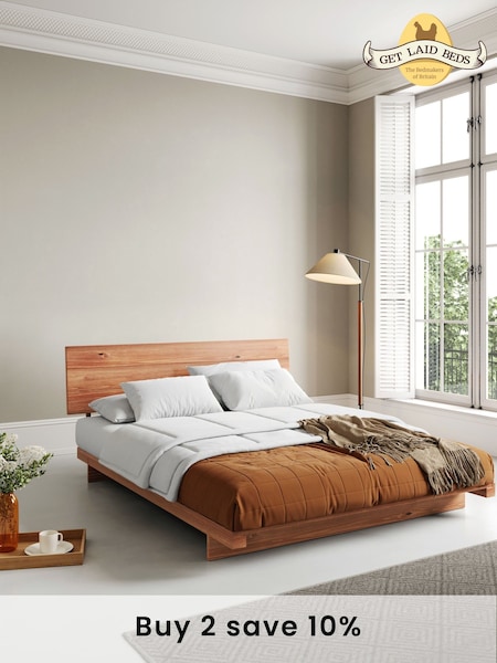 Get Laid Beds Cinnamon Low Fuji Solid Wood Attic Bed (AJ1735) | £555 - £775