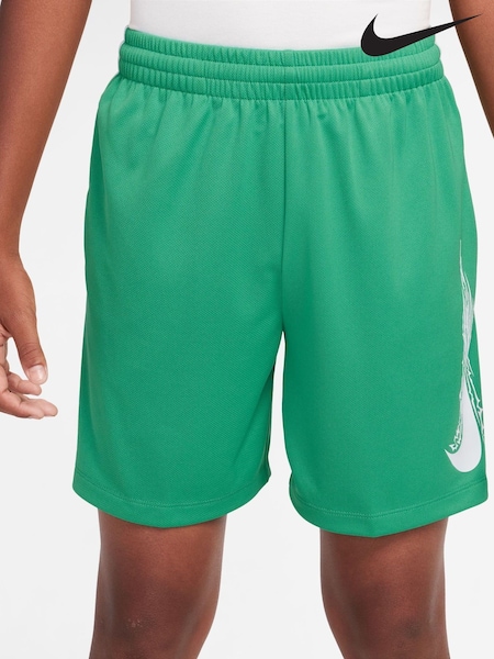 Nike Stadium Green Multi Dri-FIT Shorts (AJ1766) | £20