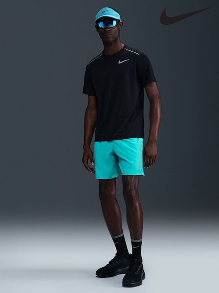 Nike Cactus Blue 7 Inch Dri-FIT Challenger 9 inch Unlined Running Shorts (AJ1807) | £33