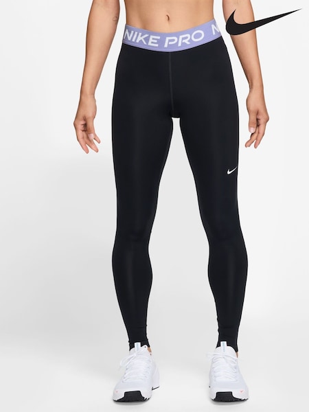 Nike Black Lilac Pro 365 Leggings (AJ1874) | £40