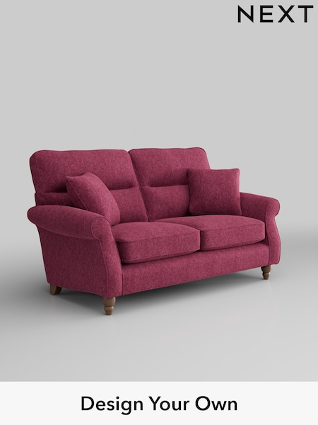 Cotswold Chenille/Dark Raspberry Pink Ashford Highback (AJ2081) | £1,325
