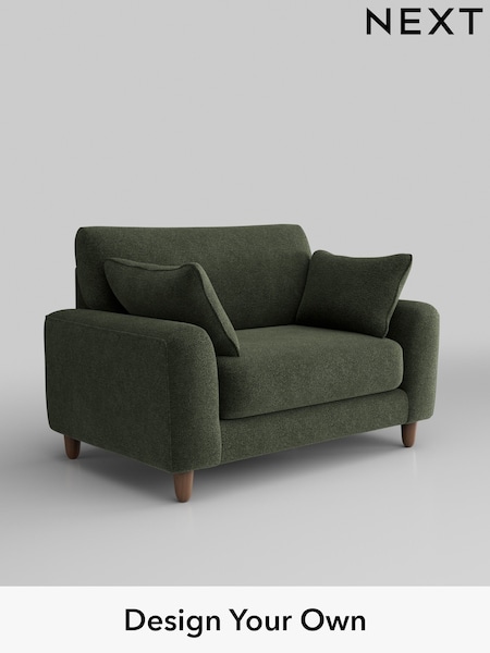 Boucle Chenille/Dark Moss Green Campbell (AJ2106) | £975