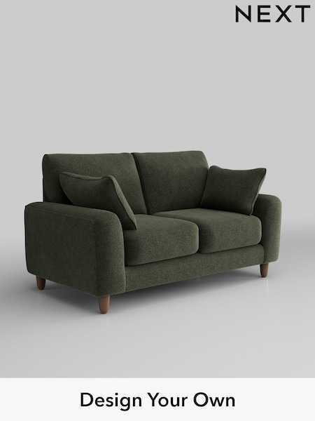 Boucle Chenille/Dark Moss Green Campbell (AJ2106) | £1,075