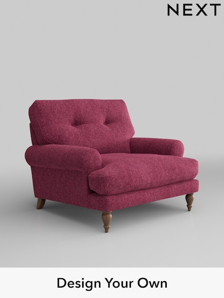 Cotswold Chenille/Dark Raspberry Pink Erin Buttoned Back Deep Sit (AJ2123) | £875